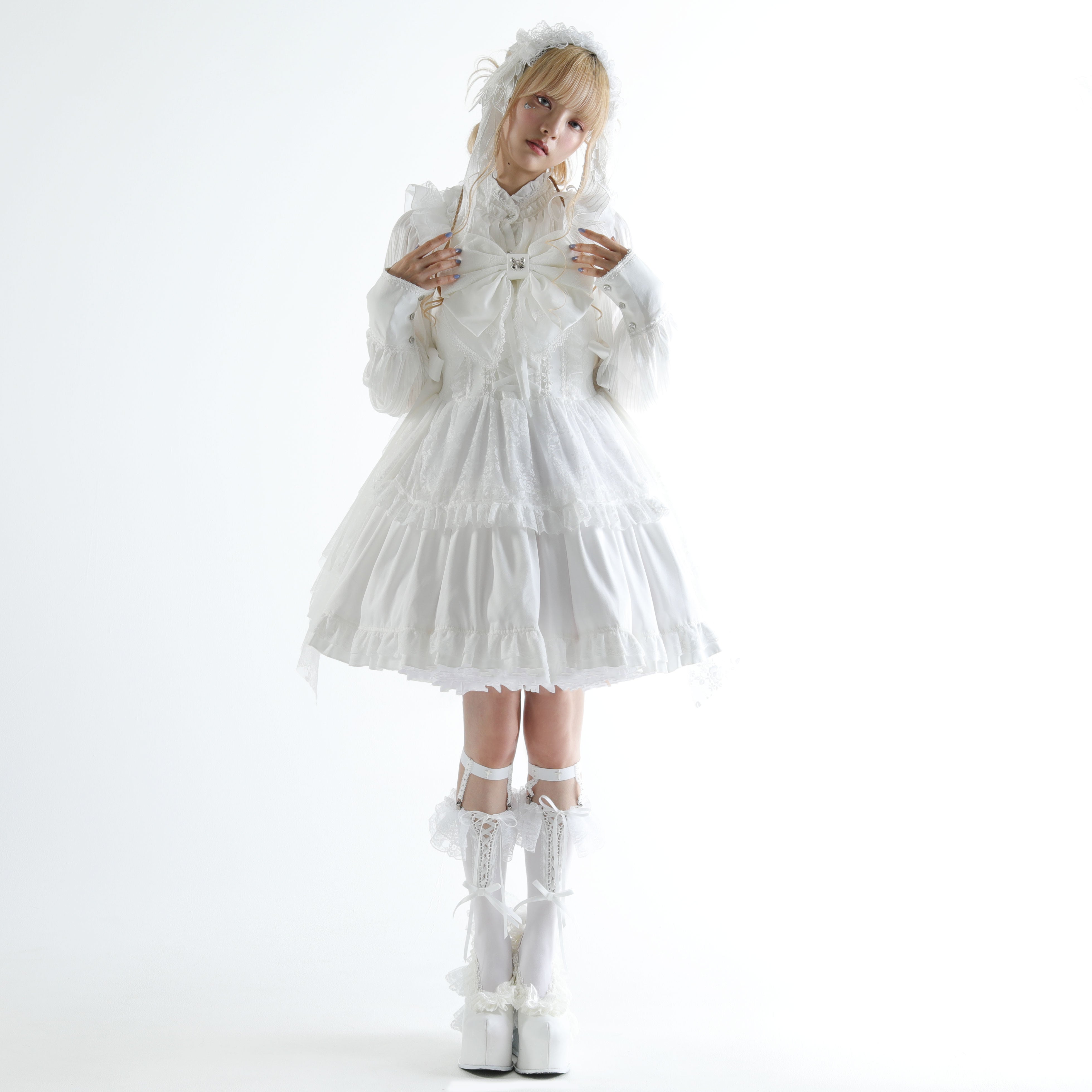 希少DECO depuis 1985LACE ARMY JUMPER