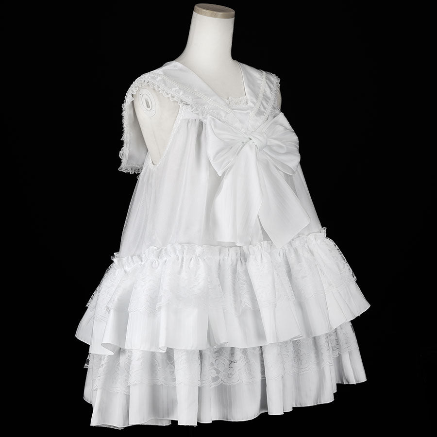 予約1ヶ月]MINI SAILOR ANGEL WING DRESS (WHITE) – MAJOH