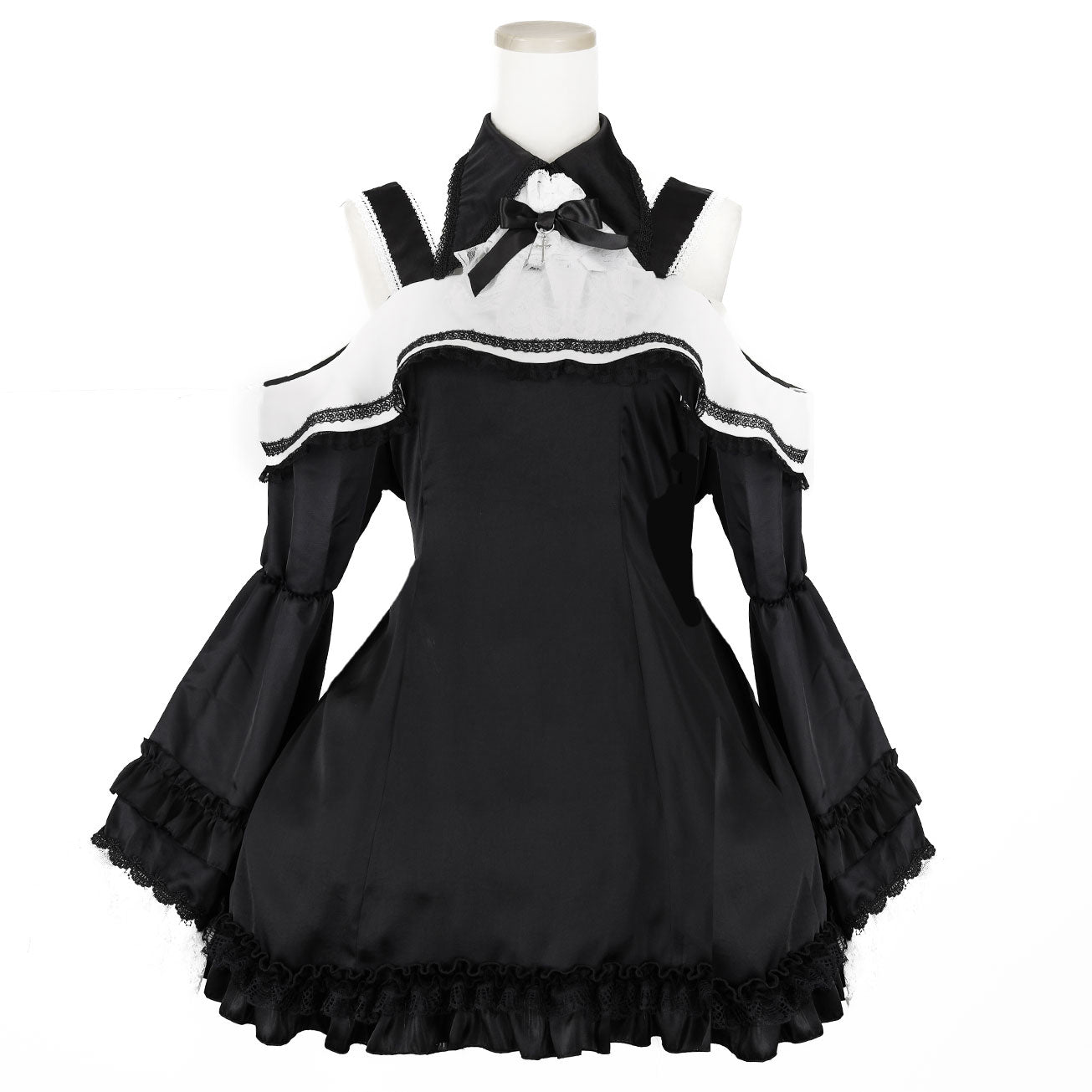 MAJOH OFF SHOULDER HOOK ONE PIECE ロリータ 黒 DRESS | ONE-PIECE – MAJOH