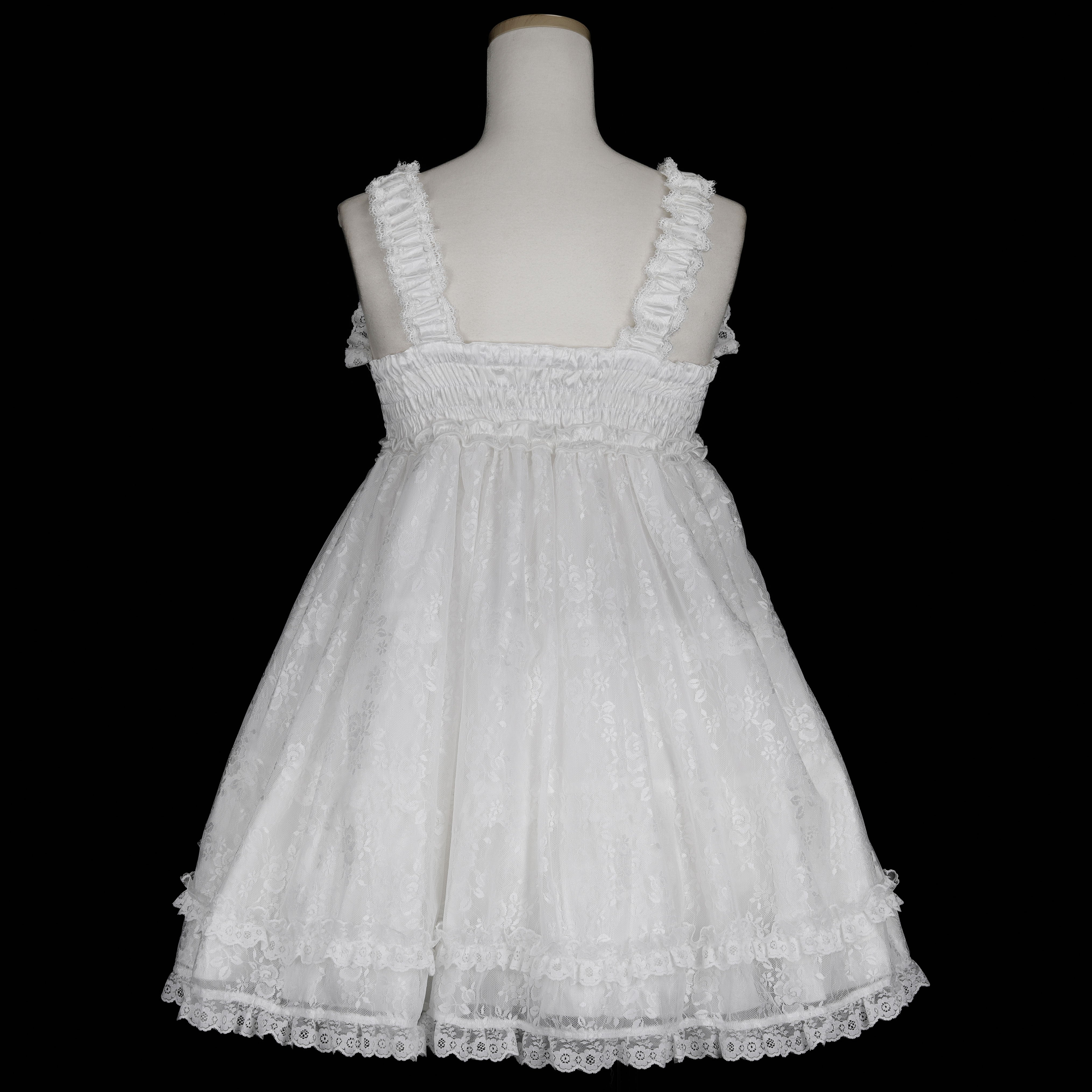 コスプレ衣装 majoh CONFINE LOVE RIBBON BABY DOLL ROSE RIBBON BABY DOLL DRESS (WHITE) – MAJOH