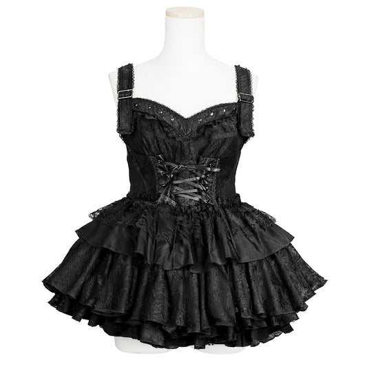 [予約 3月末-4月初入荷]SECRET RITUAL ONE PIECE (BLACK)