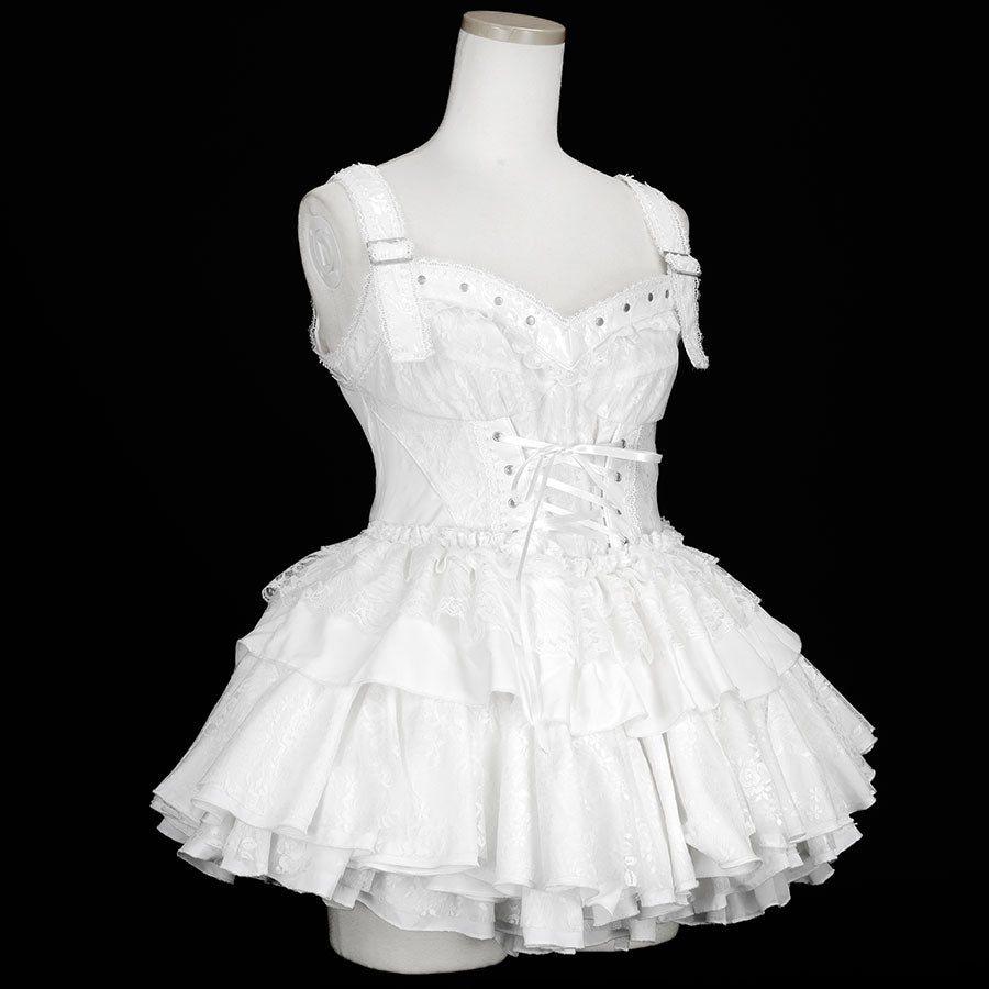 [予約 3月末-4月初入荷]SECRET RITUAL ONE PIECE (WHITE)