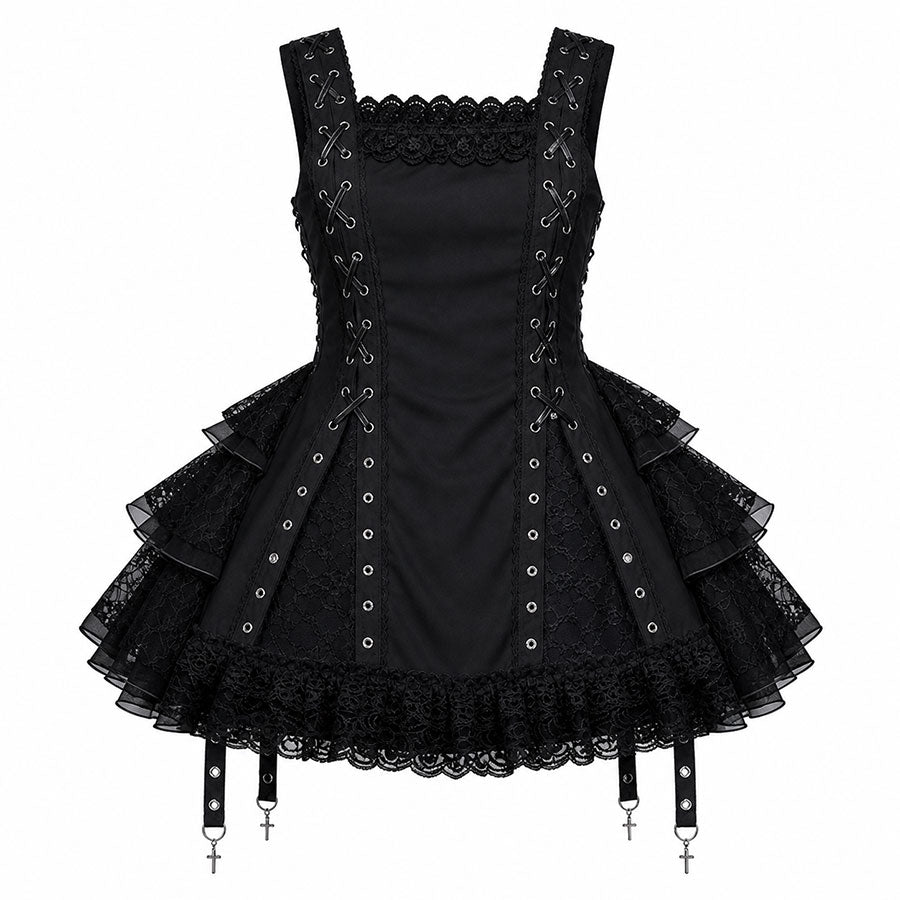ワンピース Majoh MINI BUSTIER CORSET LACE UP DRESS ワンピース・ドレス – MAJOH