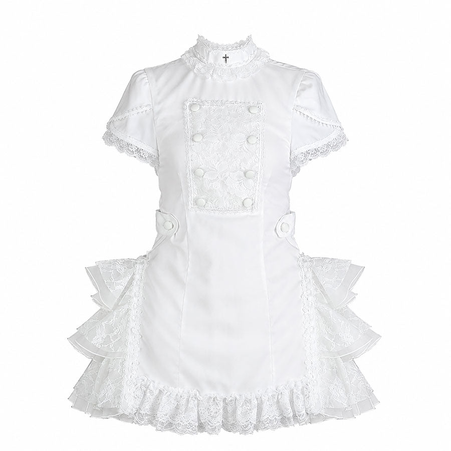[Pre-order 2 weeks] NURSE CALL ONE PIECE (WHITE)