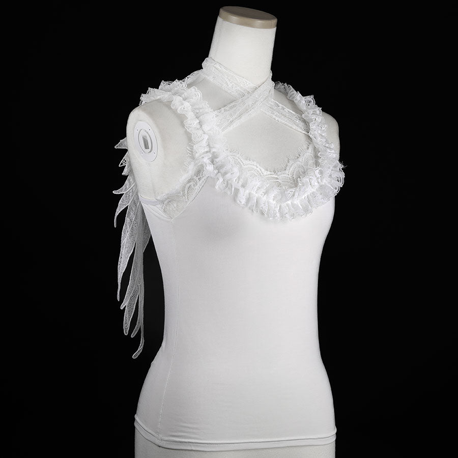 天使之翼吊带背心（白色）