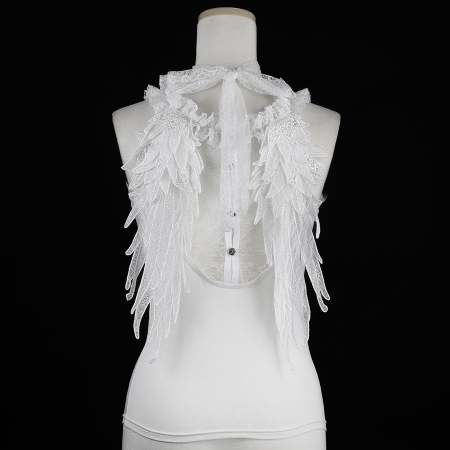 天使之翼吊带背心（白色）