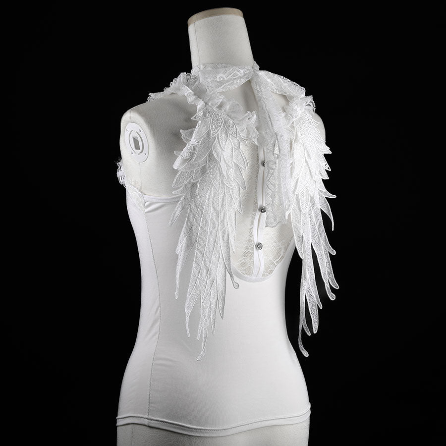 天使之翼吊带背心（白色）