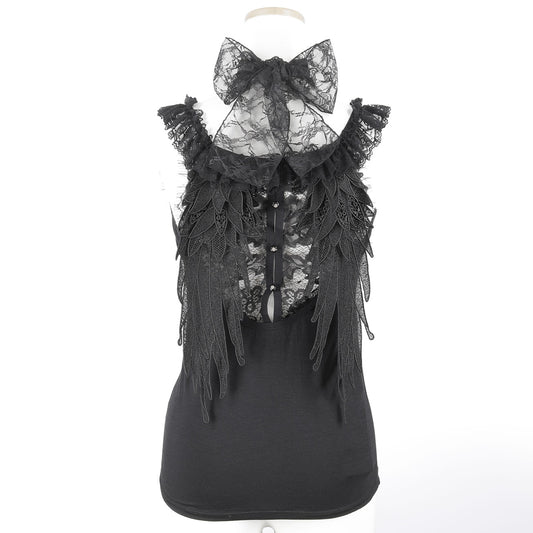 ANGEL WING CAMISOLE (BLACK)