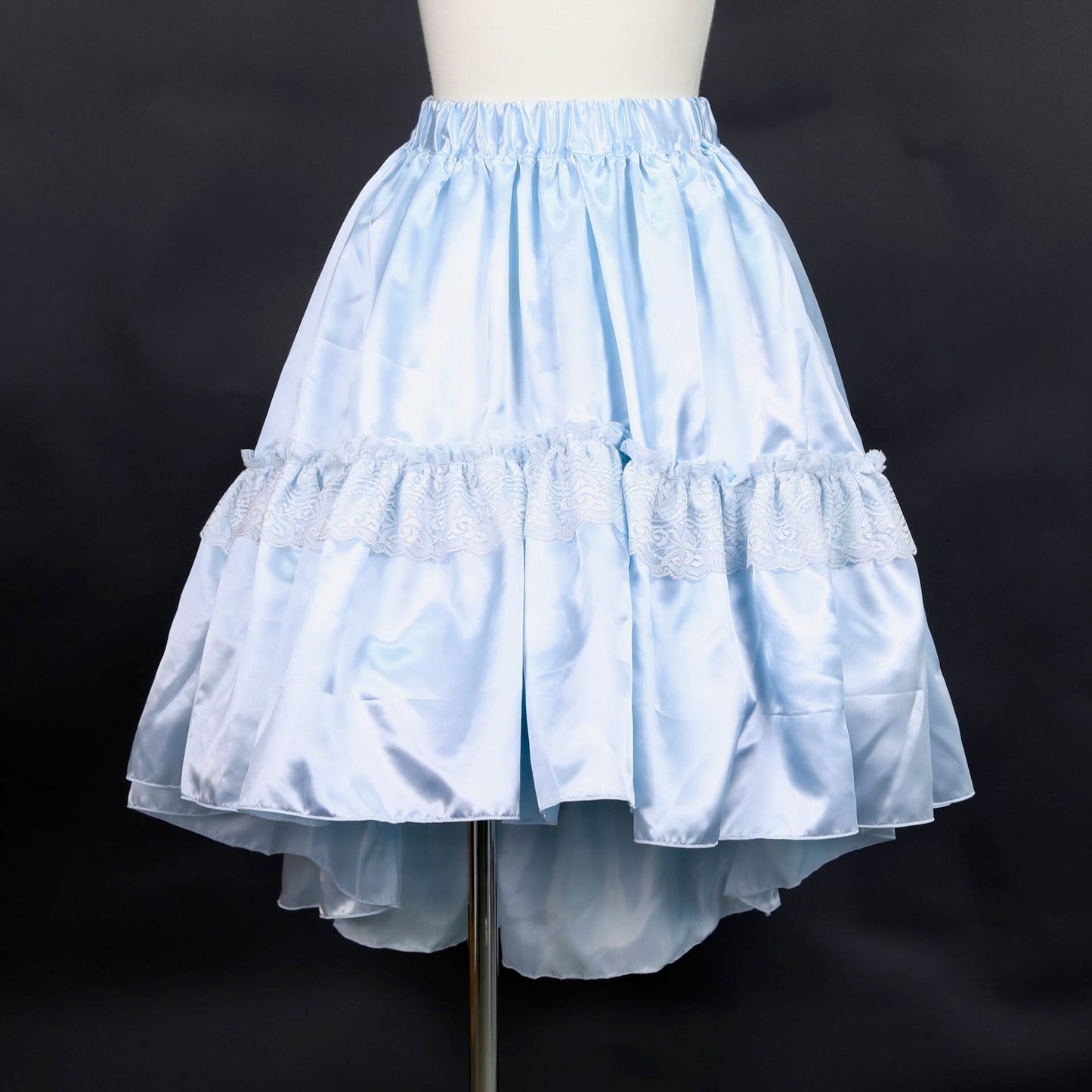 围裙设计鱼尾裙（蓝色X白色）