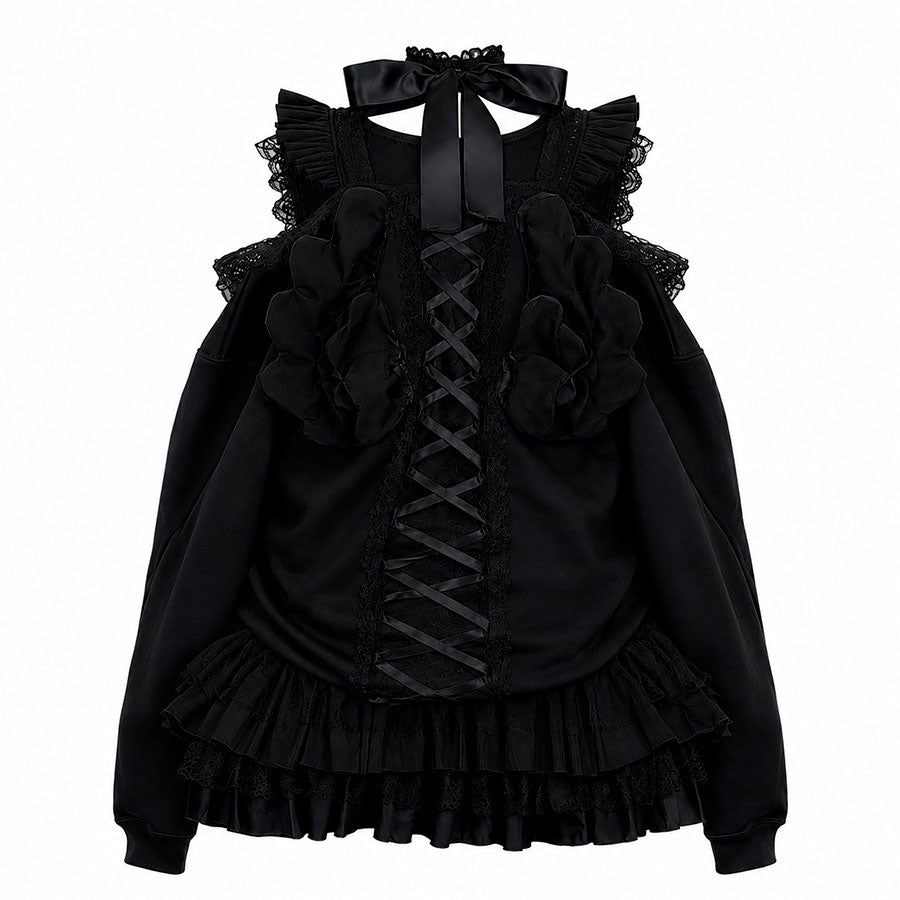ANGEL SLAYER DRESS PARKA (BLACK)