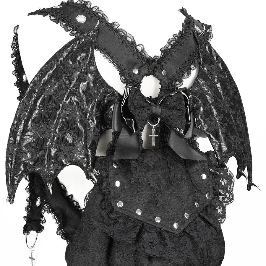 [Early October arrival] SWEET DEVIL AKUMA CHAN BAG (BLACK)