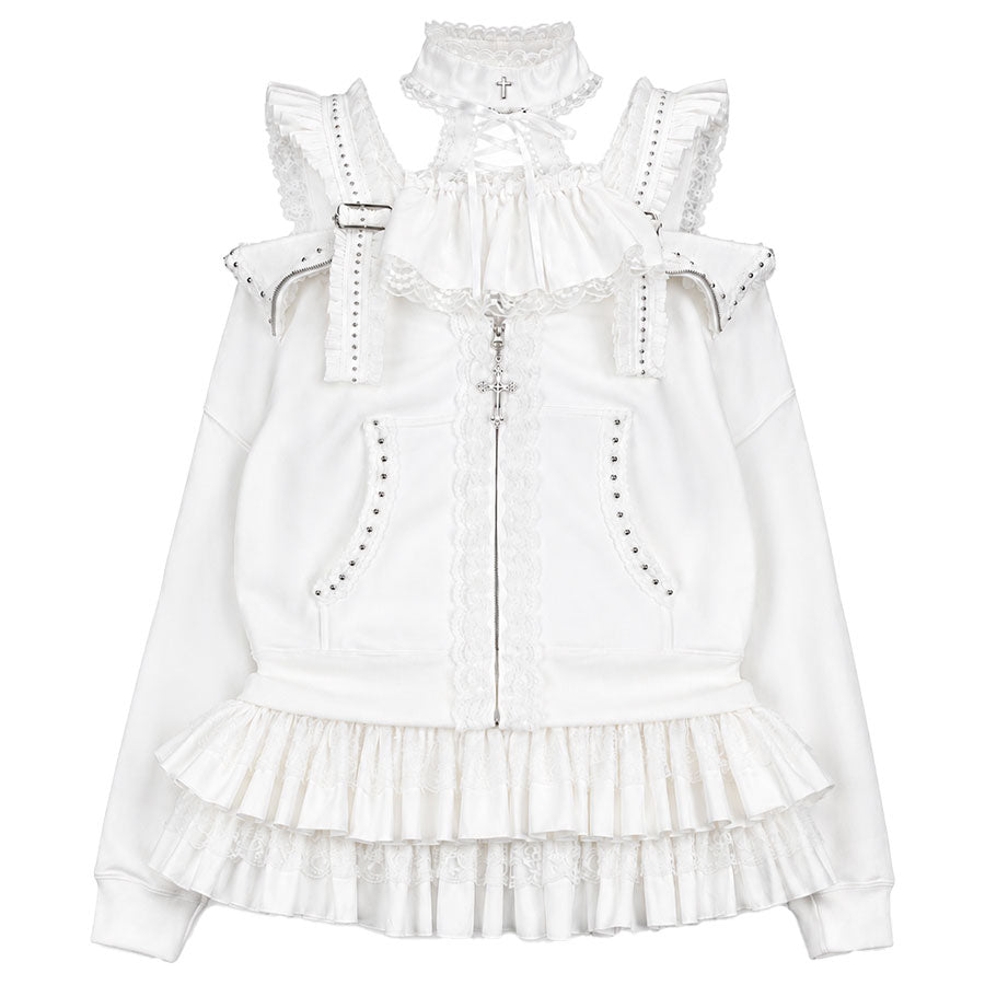 ANGEL SLAYER DRESS PARKA (WHITE)