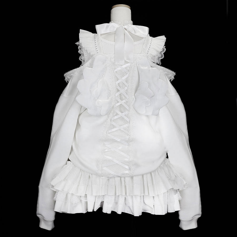 ANGEL SLAYER DRESS PARKA (WHITE)
