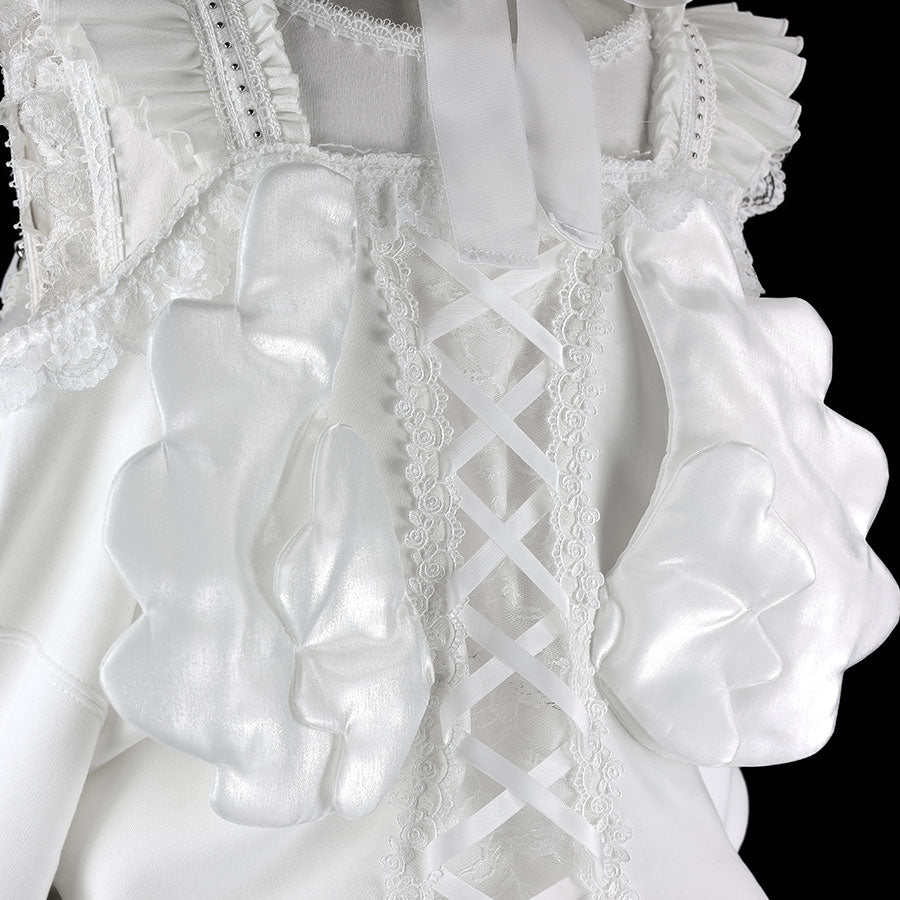 ANGEL SLAYER DRESS PARKA (WHITE)