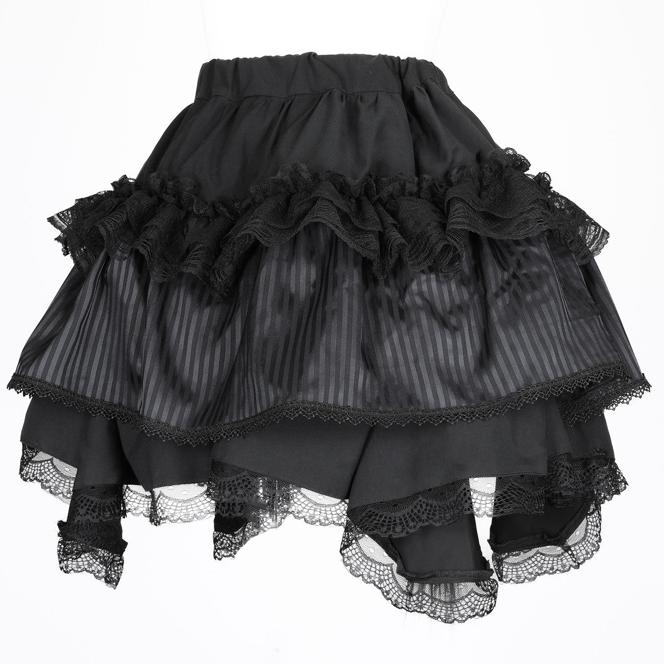 NEQ迷你猫尾裙（黑条纹）