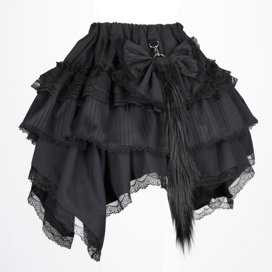 NEQ MINI CAT TAIL SKIRT (BLACK)