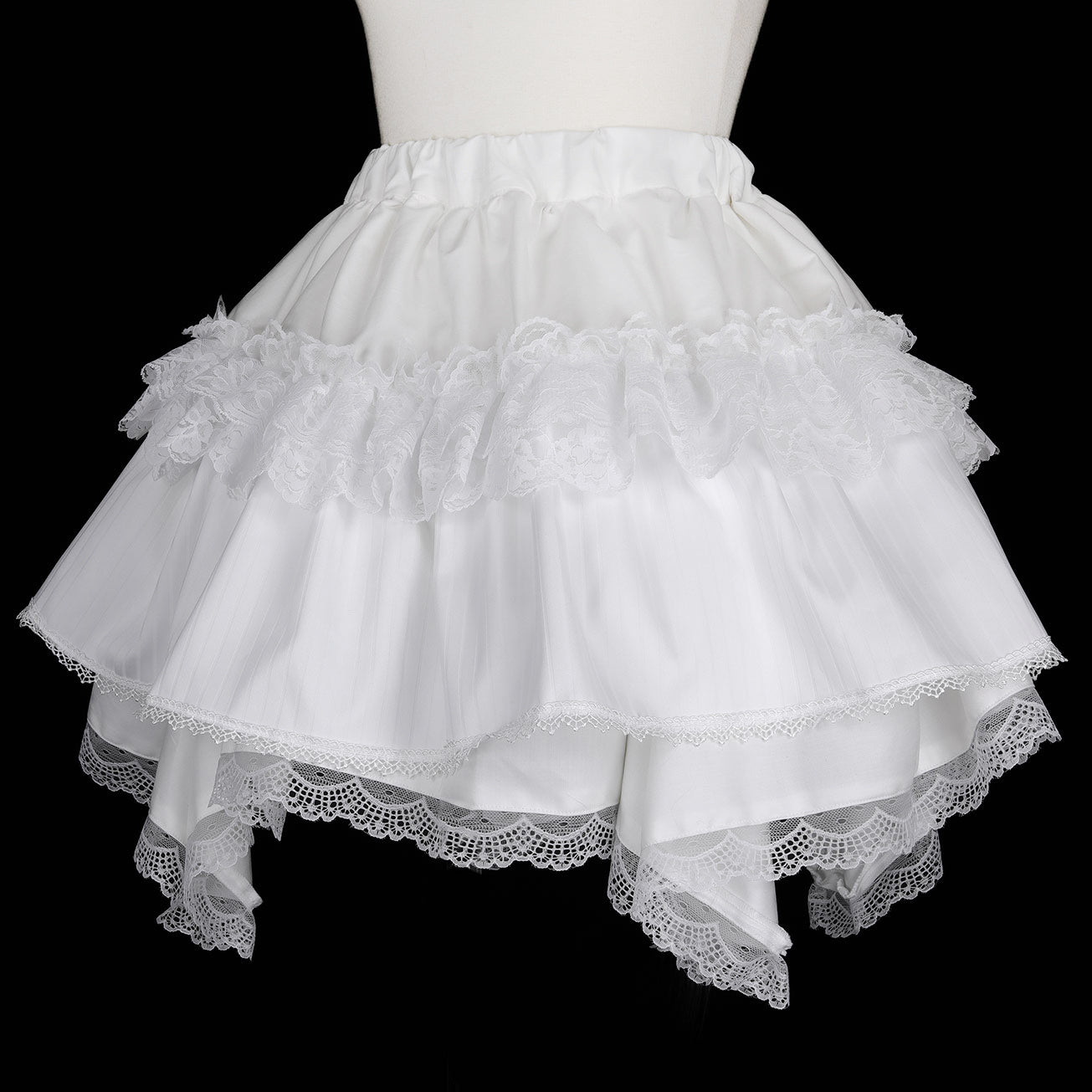 NEQ迷你猫尾裙（白色）