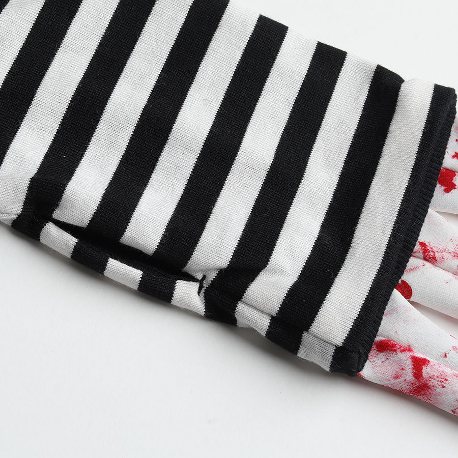 H&A MONSTER NAILS DOUBLE ARM COVER(BLACK x WHITE)