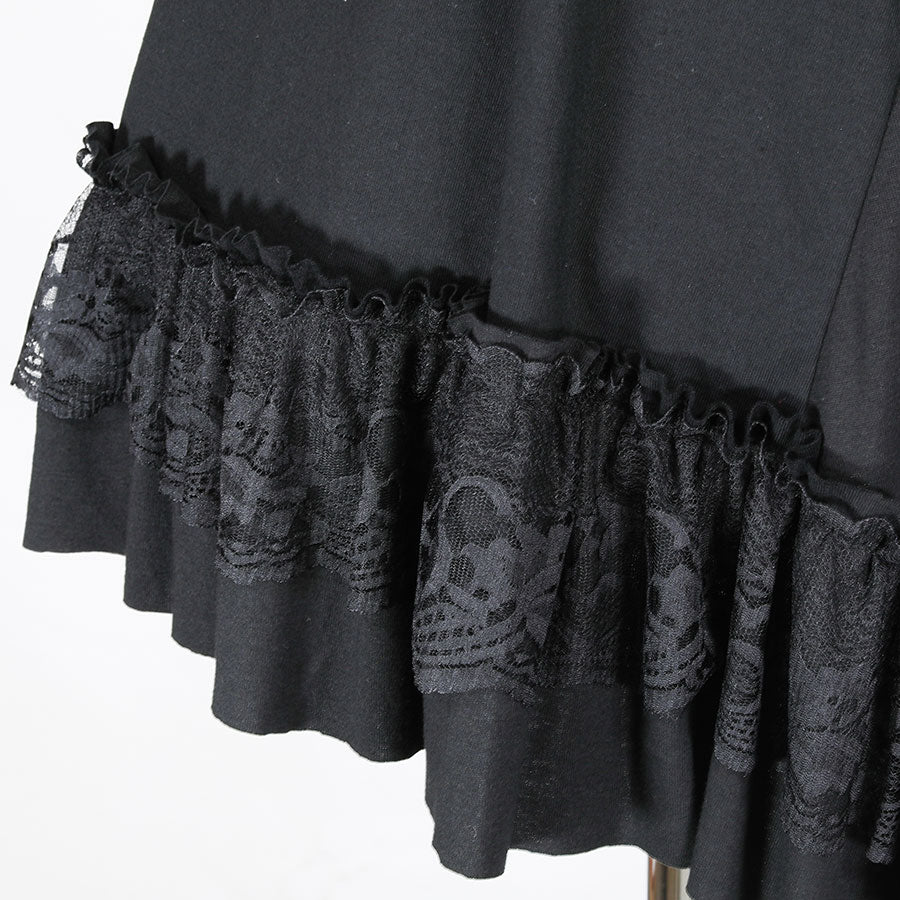 H&A SIDE CROSS DRESS (BLACK)