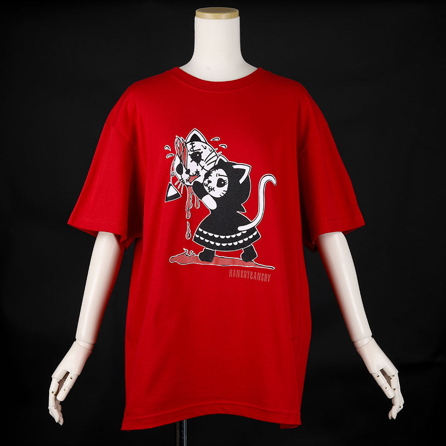 H&A 病み可愛 Tシャツ(RED) 5サイズ