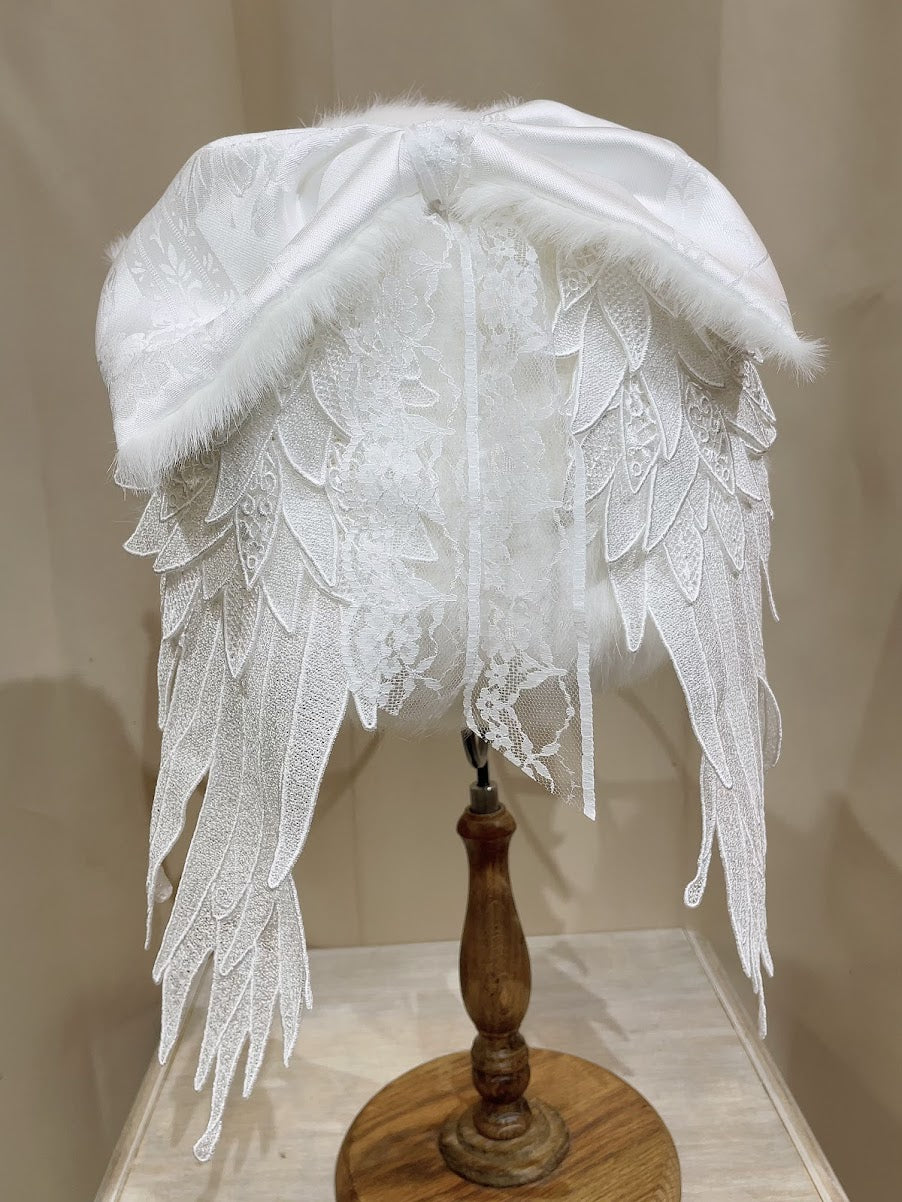天使翼贝雷帽（白色）