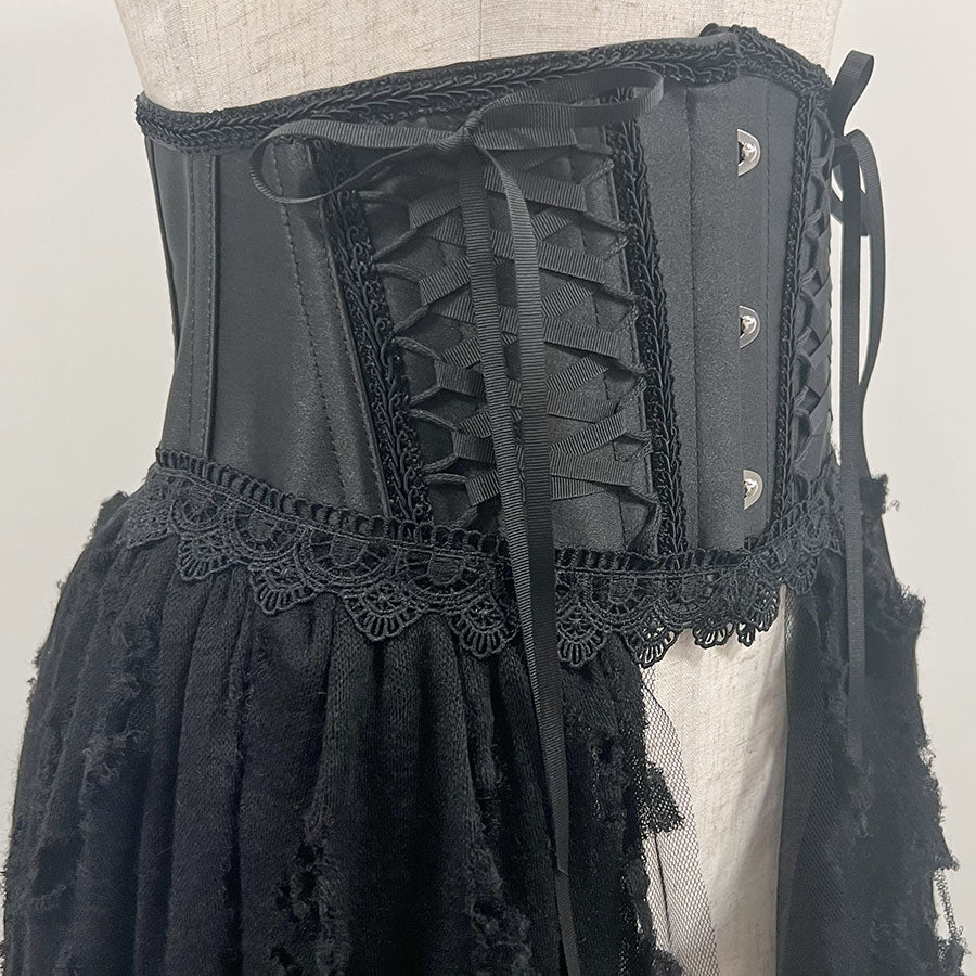 WITCH SPELL CORSET (BLACK)