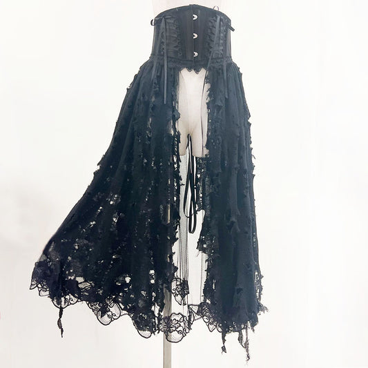 WITCH SPELL CORSET (BLACK)